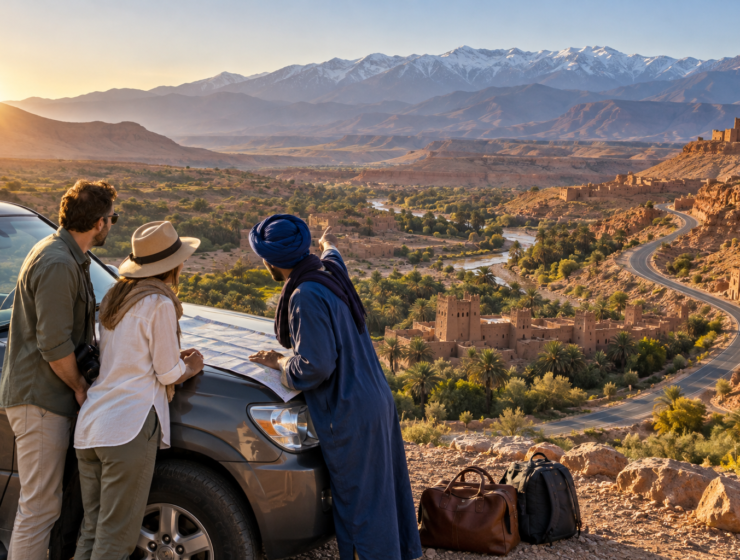 Complete Morocco itinerary through the Atlas Mountains and southern Morocco.