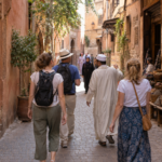 Guided walking tour through the streets of Marrakech medina.