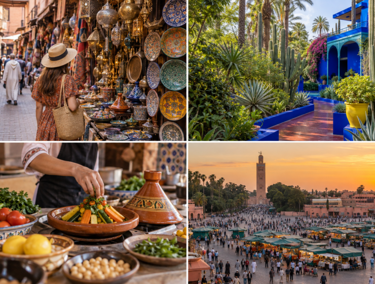 Marrakech activities including souks, gardens, Moroccan cooking and Jemaa el-Fna