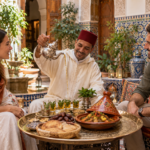 Moroccan culture and traditional mint tea hospitality