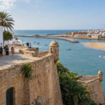 View over the Bouregreg river from Rabat’s historic kasbah
