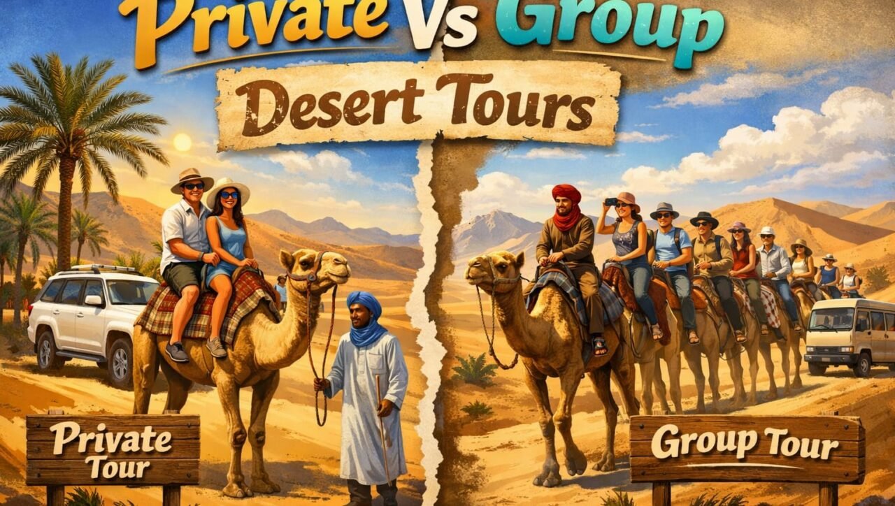 Private vs Group Desert Tours