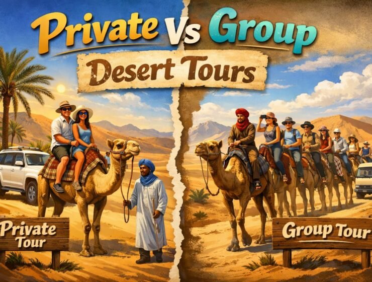 Private vs Group Desert Tours